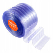 VEVOR PROFESSIONAL PVC STRIP CURTAIN 45 72M X 30CM CLEAR STRONG