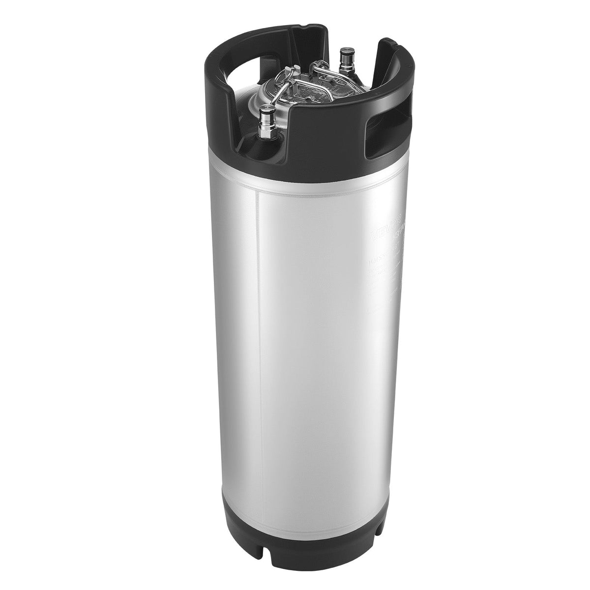 VEVOR CORNY KEG BALL LOCK SUS304 STAINLESS STEEL KEG 19L STRONG SOLID
