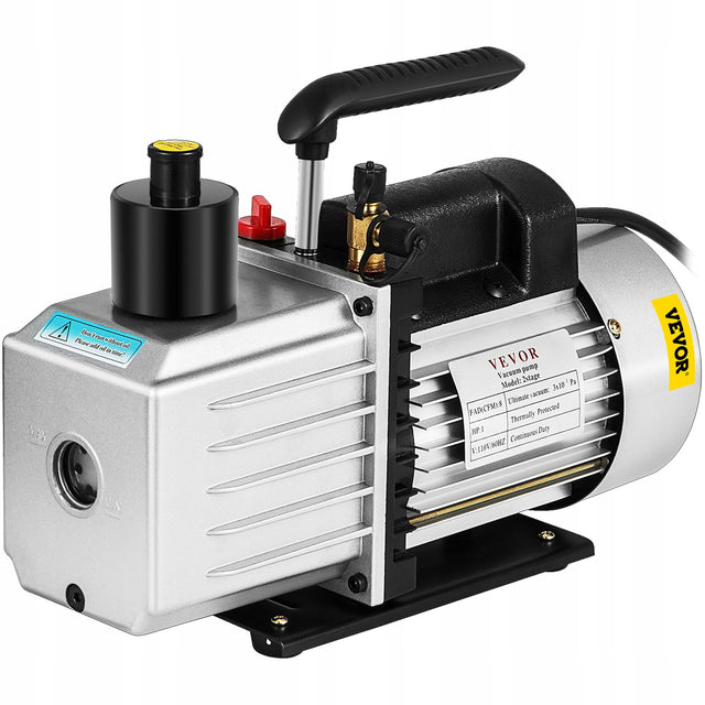 VEVOR TWO-STAGE VACUUM PUMP 8 CFM 3/4 HP PROFESSIONAL POWERFUL