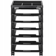 VEVOR 6-TIER ROLLING SHELVING UNIT LARGE CAPACITY HEAVY DUTY