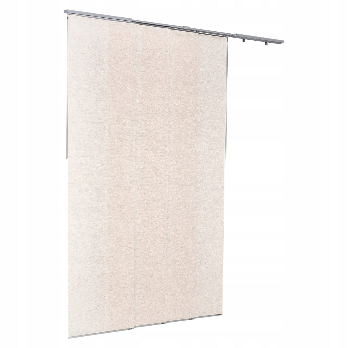 VEVOR PANEL CURTAINS EXTENDABLE TRACK 116-218 CM 4 PANELS POLYESTER