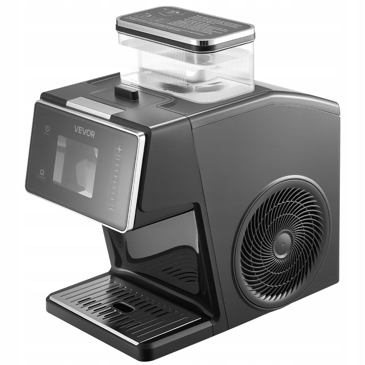 PROFESSIONAL VEVOR 20KG 24H SNOWFLAKE ICE MACHINE 8 SPEEDS