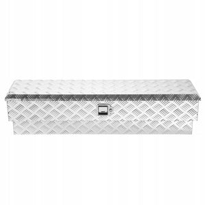 VEVOR HEAVY DUTY ALUMINUM TOOL BOX 101L G-STYLE LOCK SILVER