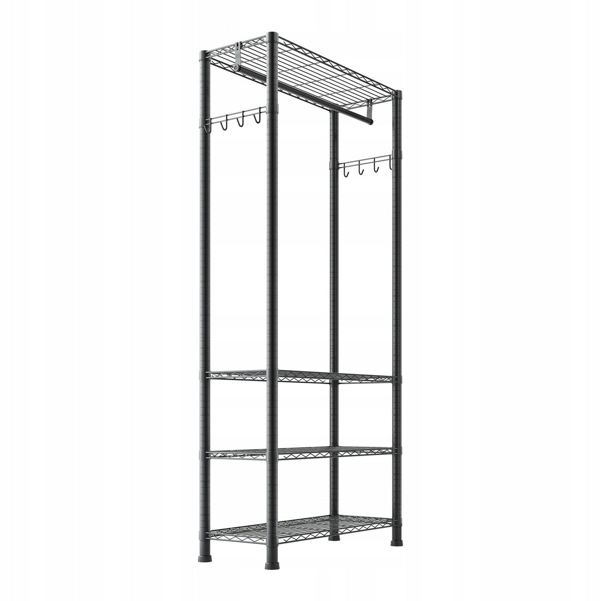 VEVOR CLOTHES RACK ADJUSTABLE CARBON STEEL 227 KG HEAVY-DUTY