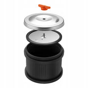 VEVOR ELECTRIC STONE POLISHER DUAL DRUM 8LBS TIMER 9 DAYS