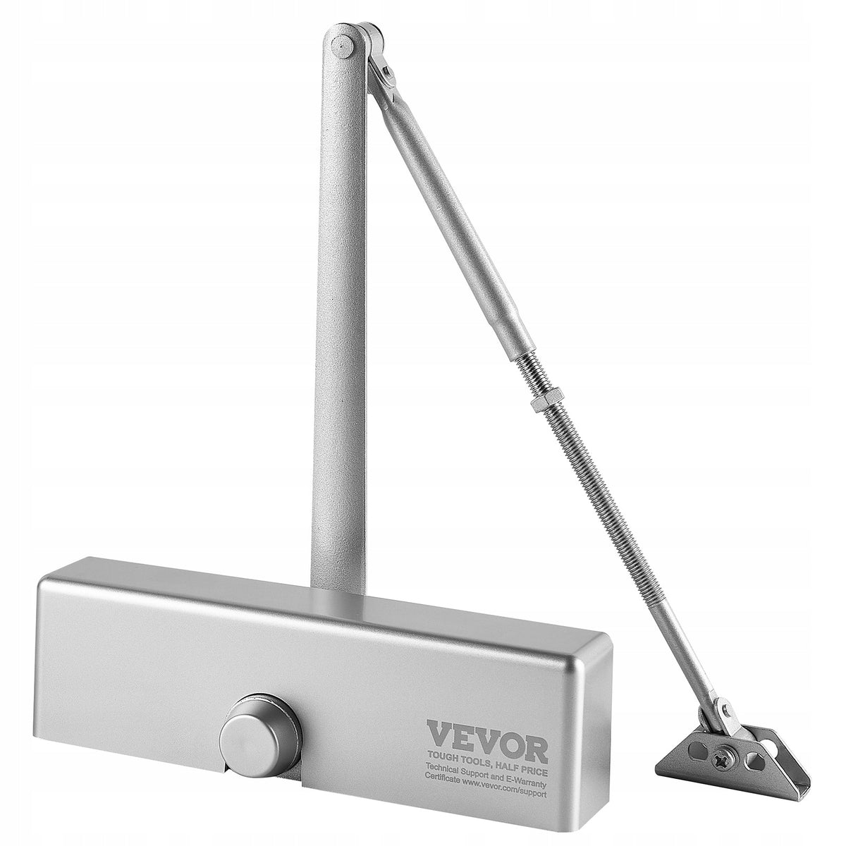 AUTOMATIC DOOR CLOSER VEVOR HYDRAULIC 120KG STRONG SOLID SILVER