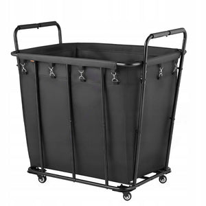 PROFESSIONAL LAUNDRY CART VEVOR 300L 118KG STURDY HARVEST BIN