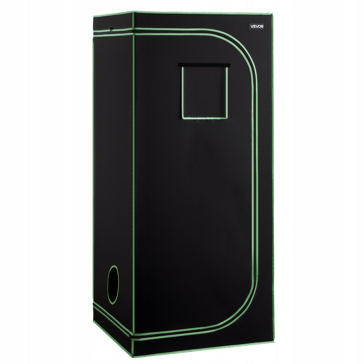 VEVOR 80X80X180 CM GROW TENT GROWBOX 600D HIGHLY REFLECTIVE SOLID