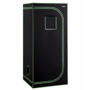 VEVOR 80X80X180 CM GROW TENT GROWBOX 600D HIGHLY REFLECTIVE SOLID