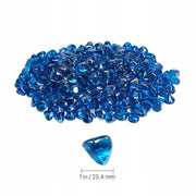 FIREPROOF GLASS VEVOR 4.5 KG GLASS STONES MARINE BLUE 25.4 MM