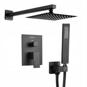 VEVOR PROFESSIONAL SHOWER FAUCET WITH 8-INCH SQUARE RAIN SHOWER HEAD
