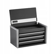 PREMIUM TOOL BOX VEVOR 218X118X120 MM 3 DRAWERS BLACK