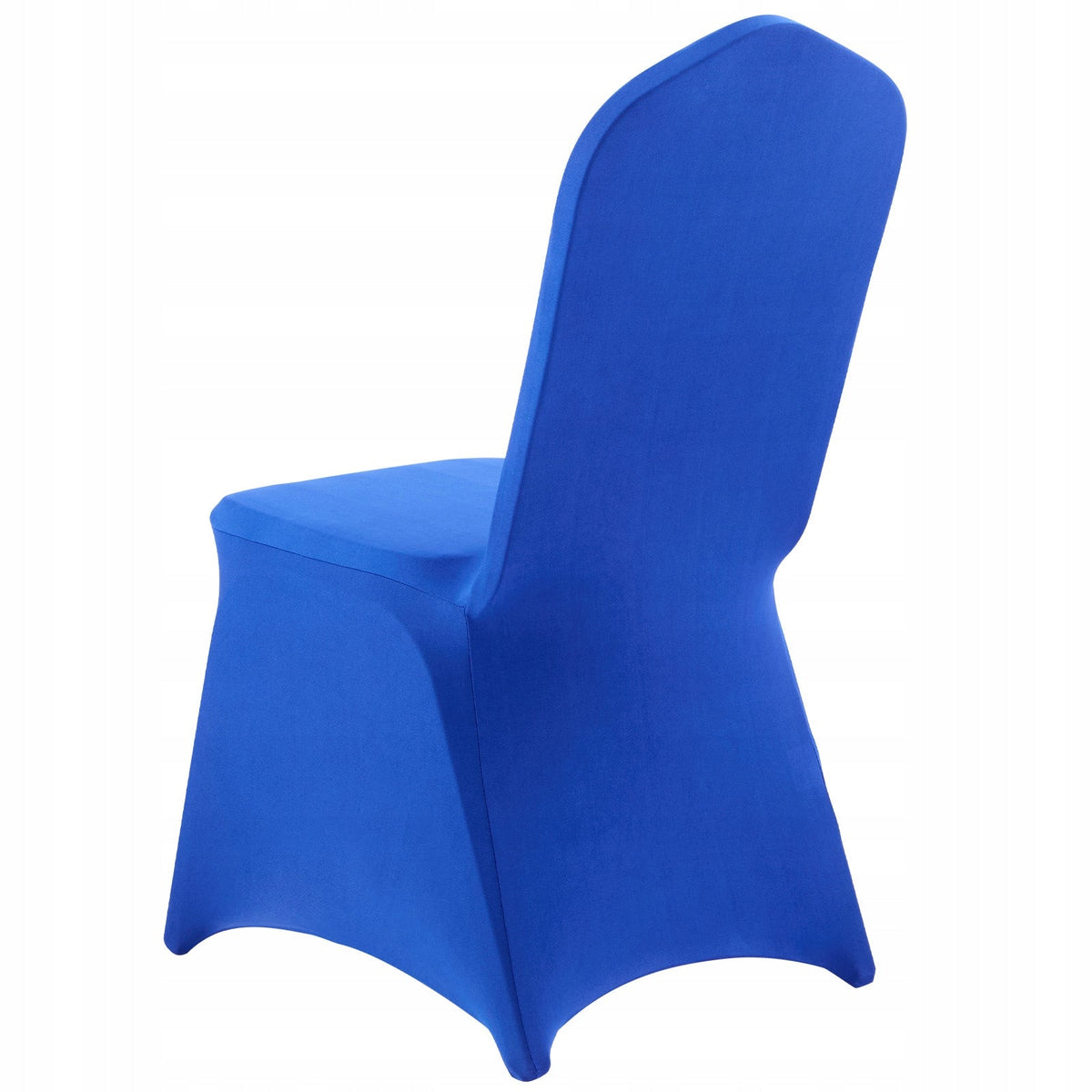 VEVOR CHAIR COVERS 50 PCS ROYAL BLUE ELASTIC WASHABLE