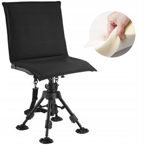 VEVOR FOLDING CAMPING FISHING CHAIR WITH 360-DEGREE ROTATION AND ADJUSTMENT