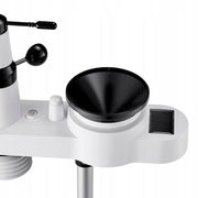 VEVOR 5-in-1 WiFi Weather Station with 7.5-inch VA Display, Solar Powered