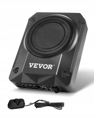 VEVOR 8 Inch Under Seat Car Subwoofer 800W Slim Powerful Bass