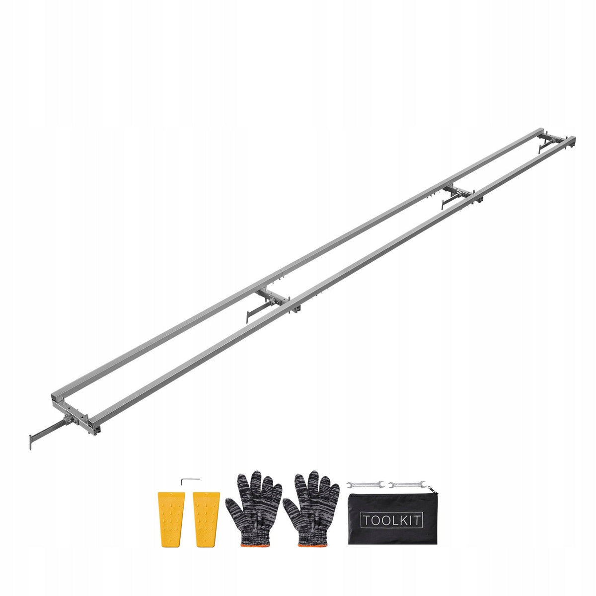 VEVOR 3.66 M PROFESSIONAL RAIL GUIDE SYSTEM FOR SAWMILL 4 SETS