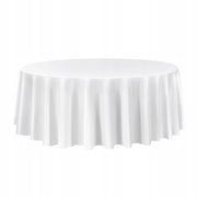 VEVOR 2 PCS ROUND TABLECLOTHS 3048 MM POLYESTER DURABLE WRINKLE-RESISTANT