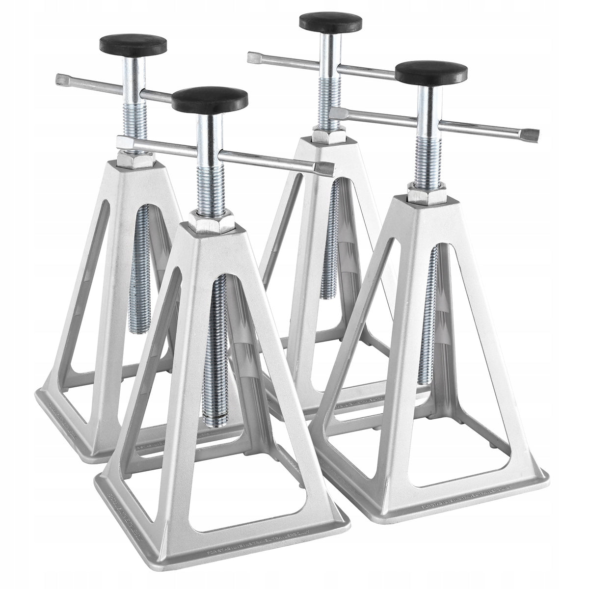 VEVOR 4-PIECE 2.72T ADJUSTABLE LIFT CART HEAVY DUTY