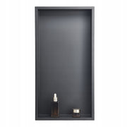 VEVOR SHOWER NICHE 10X33X63 CM STAINLESS STEEL WATERPROOF BLACK