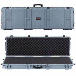 VEVOR HARD LONG GUN CASE WITH WHEELS IP67 WATERPROOF TSA LOCK