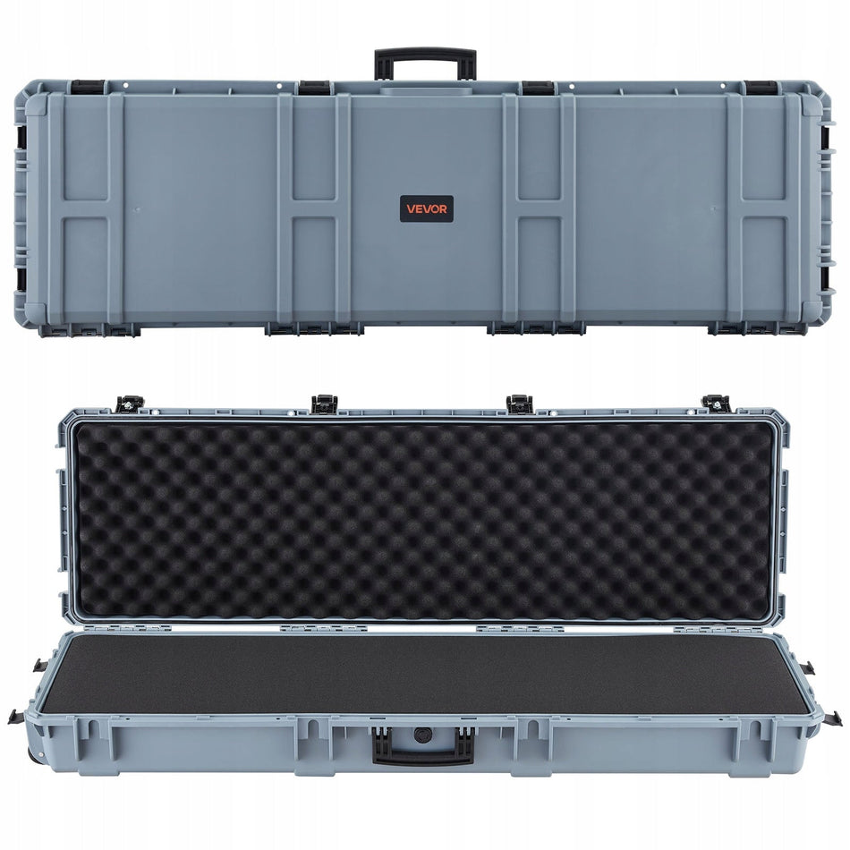 VEVOR HARD LONG GUN CASE WITH WHEELS IP67 WATERPROOF TSA LOCK