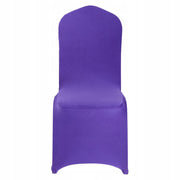 VEVOR CHAIR COVERS 50 PCS PURPLE STRETCH WASHABLE FOR PARTIES