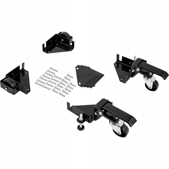 VEVOR MOBILE BASE ADJUSTABLE 241X241MM 181KG LOAD CAPACITY STRONG SOLID