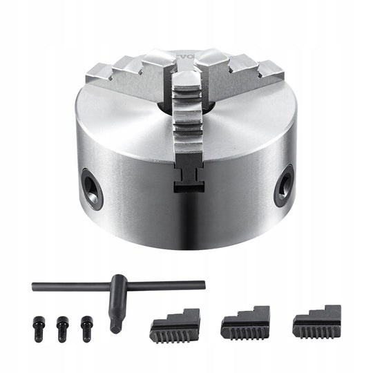 VEVOR 160MM SELF-CENTERING 3-JAW LATHE CHUCK HT300 HEAVY DUTY