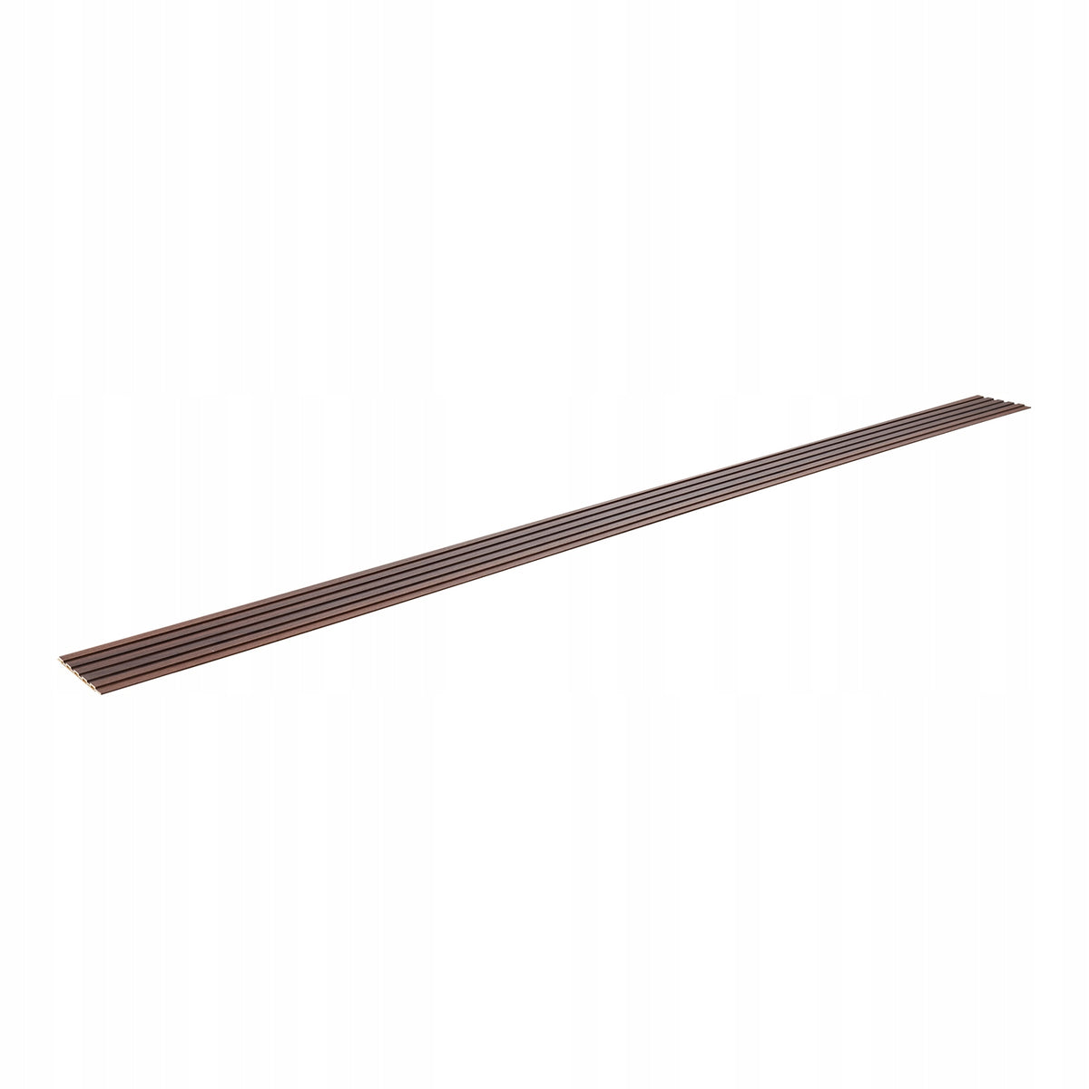 SET OF 8 VEVOR ACOUSTIC PANELS 2450X166MM DARK TEAK STRONG