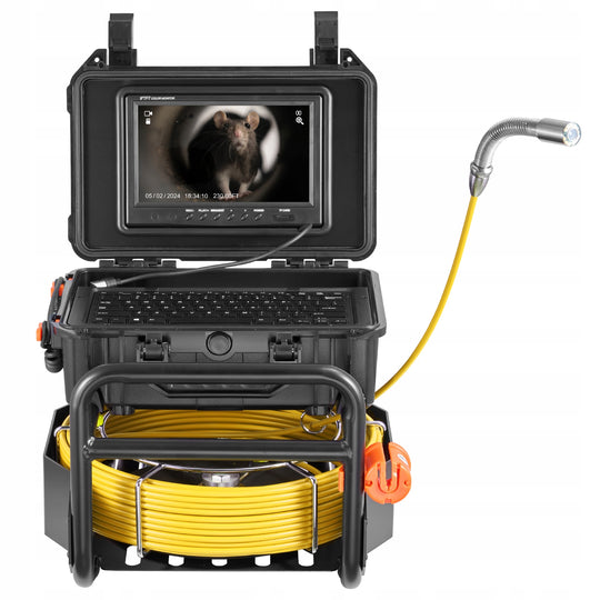 PROFESSIONAL VEVOR SEWER CAMERA 70M SELF-LEVELING 9 INCH 1080P