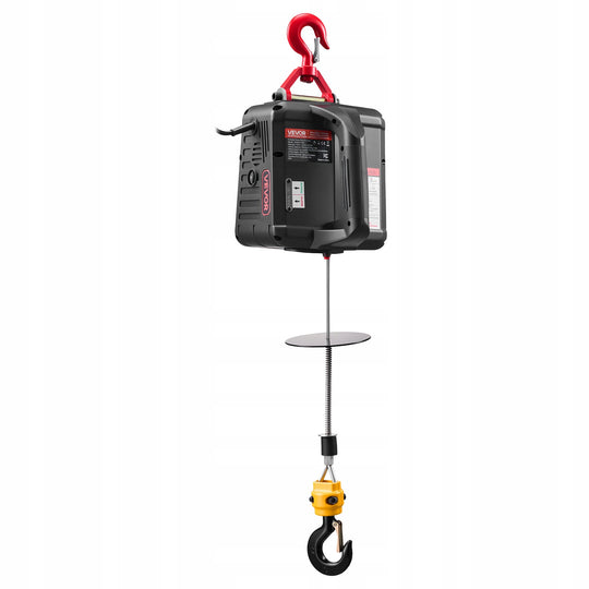 VEVOR ELECTRIC WINCH 500 KG 1500W 2-IN-1 WIRELESS REMOTE CONTROL ROBUST