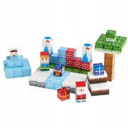 PREMIUM MAGNETIC BLOCKS VEVOR 150 PIECES GLACIER CASTLE SET FOR