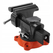 VEVOR BENCH VISE 5-INCH HEAVY-DUTY 360 ROTATING PIPE JAWS BEST