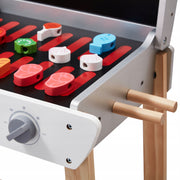 VEVOR WOODEN TOY GRILL FOR CHILDREN 21 PIECE PREMIUM SET FOR
