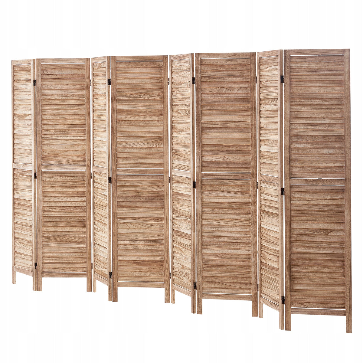 VEVOR 8-PANEL WOODEN FOLDING ROOM DIVIDER STURDY TOP QUALITY