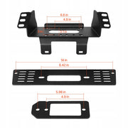VEVOR WINCH MOUNTING PLATE FOR POLARIS RANGER TRAILER HITCH