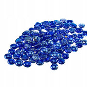 VEVOR FIRE GLASS 4.5 KG COBALT BLUE 19 MM GLASS ROCKS