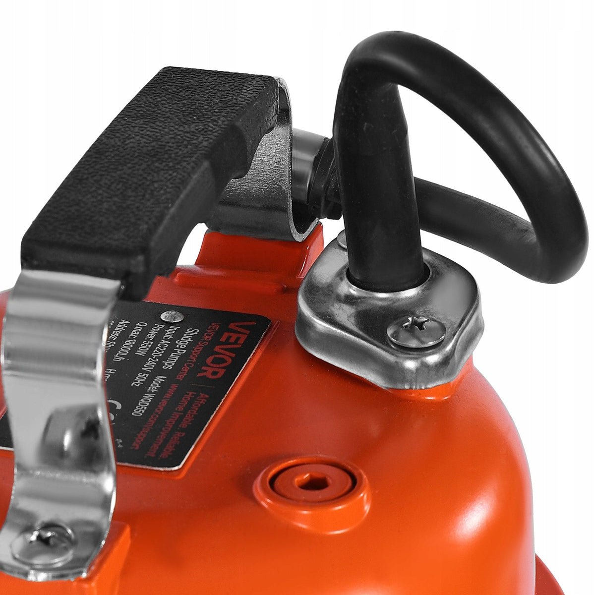 VEVOR 550W 18000L/H CAST IRON SUBMERSIBLE PUMP FOR DIRTY WATER POWERFUL