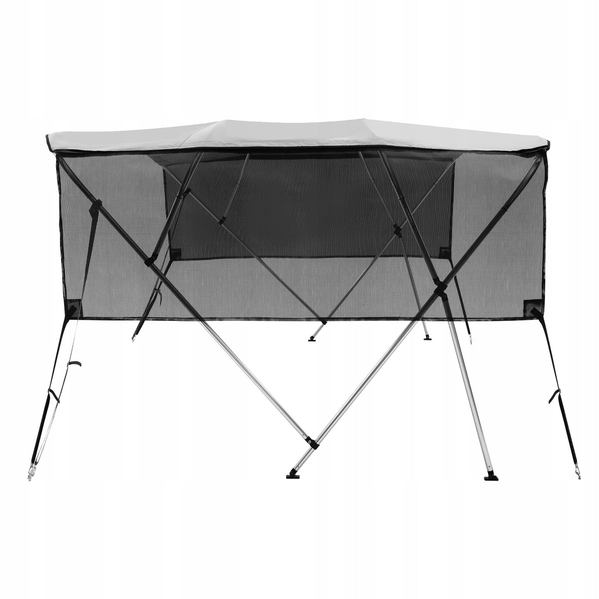 VEVOR BIMINI TOP BOAT COVER 4 ARCHES 216-228 CM STURDY LIGHTWEIGHT