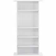 PROFESSIONAL VEVOR 5-TIER DVD CABINET FOR UP TO 240 CDs WHITE