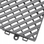 VEVOR MODULAR DRAINAGE MAT 24 PCS 15.7X15.7 INCH PP NON-SLIP