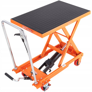 HYDRAULIC SCISSOR LIFT VEVOR 230KG CAPACITY LIFT TROLLEY