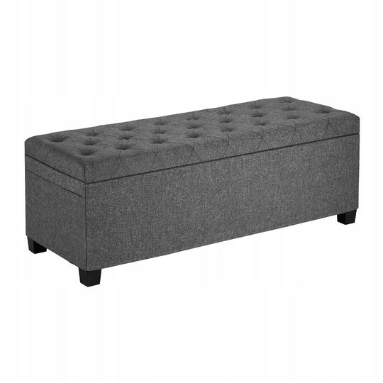 OTTOMAN VEVOR WITH STORAGE 110X40X40 CM STRONG BENCH STORAGE CHEST