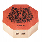 VEVOR CAJON DRUM WITH ADJUSTABLE GUITAR STRINGS BIRCH WOOD