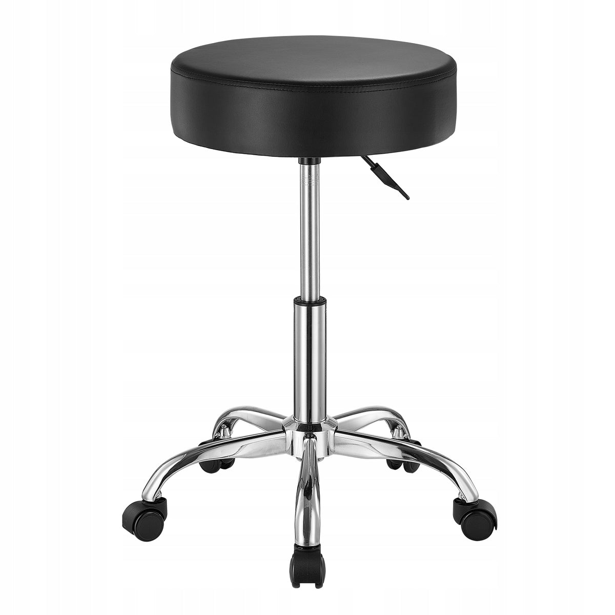 VEVOR SADDLE STOOL ROTATING HEIGHT ADJUSTABLE 204 KG BLACK