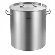 VEVOR STAINLESS STEEL POT 60.5 L LARGE PROFESSIONAL SAUCEPAN