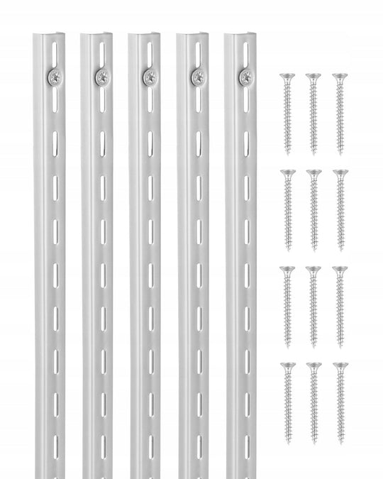 VEVOR SHELF PILLARS 990MM 10 PCS ADJUSTABLE SHELVING SYSTEM STRONG