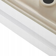VEVOR PROFESSIONAL SEMI-RECESSED RECTANGULAR SINK 490X305 MM WHITE