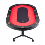 VEVOR PROFESSIONAL FOLDING POKER TABLE 2290X1220X800 MM FOR 10 PLAYERS